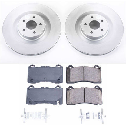 PowerStop Power Stop 16-18 Ford Focus Front Z17 Evolution Geomet Coated Brake Kit CRK7318