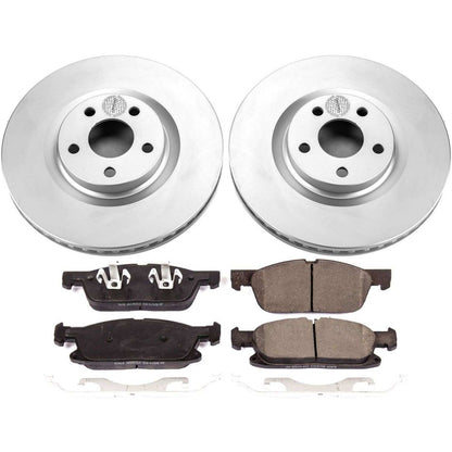 PowerStop Power Stop 15-19 Ford Edge Front Z17 Evolution Geomet Coated Brake Kit CRK7321