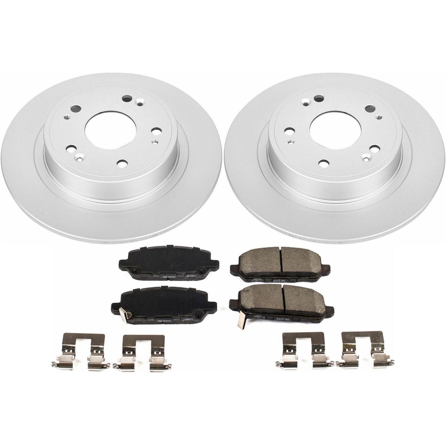 PowerStop Power Stop 16-18 Honda HR-V Rear Z17 Evolution Geomet Coated Brake Kit CRK7340