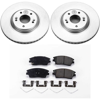 PowerStop Power Stop 15-17 Hyundai Tucson Front Z17 Evolution Geomet Coated Brake Kit CRK7343