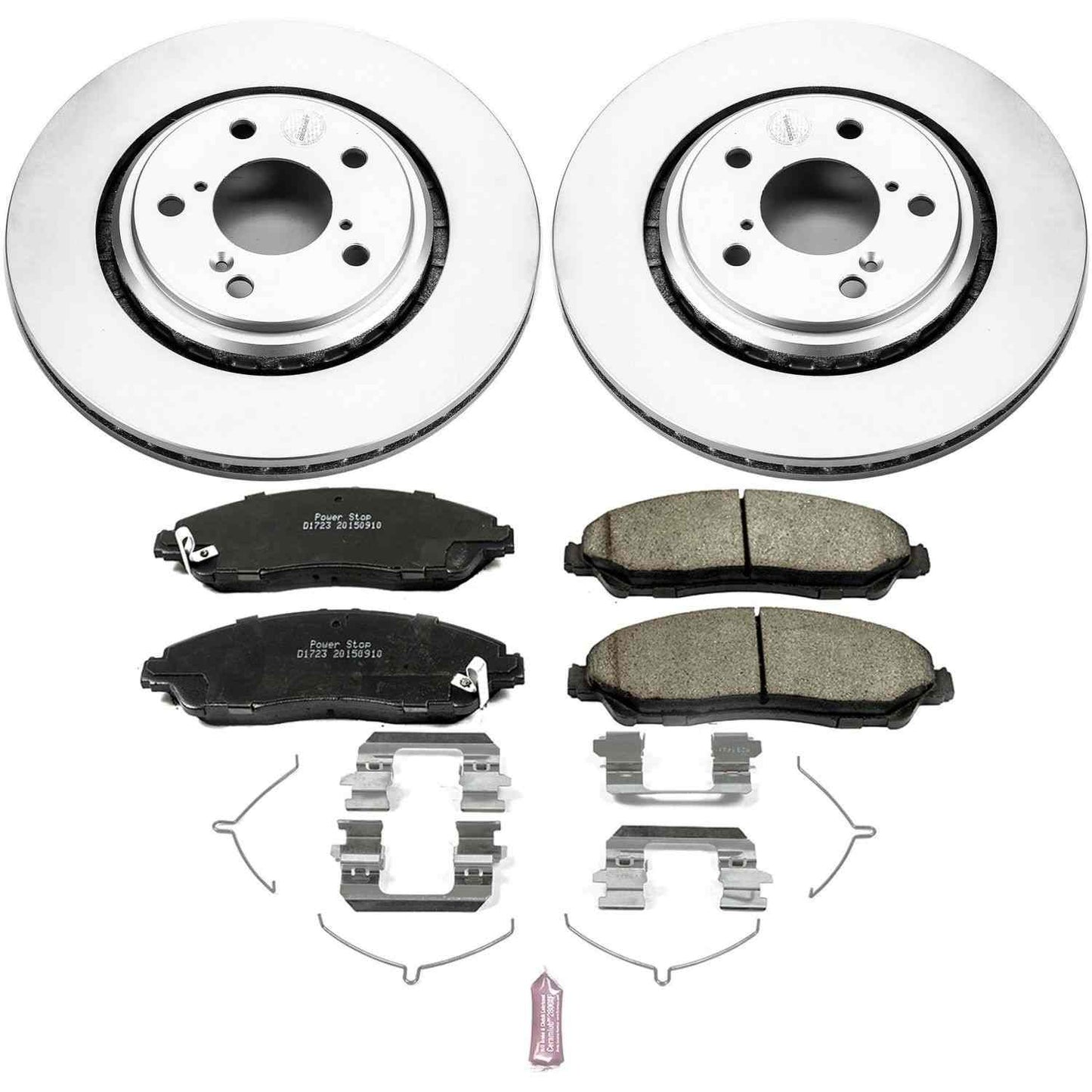 PowerStop Power Stop 17-19 Acura MDX Front Z17 Evolution Geomet Coated Brake Kit CRK7352
