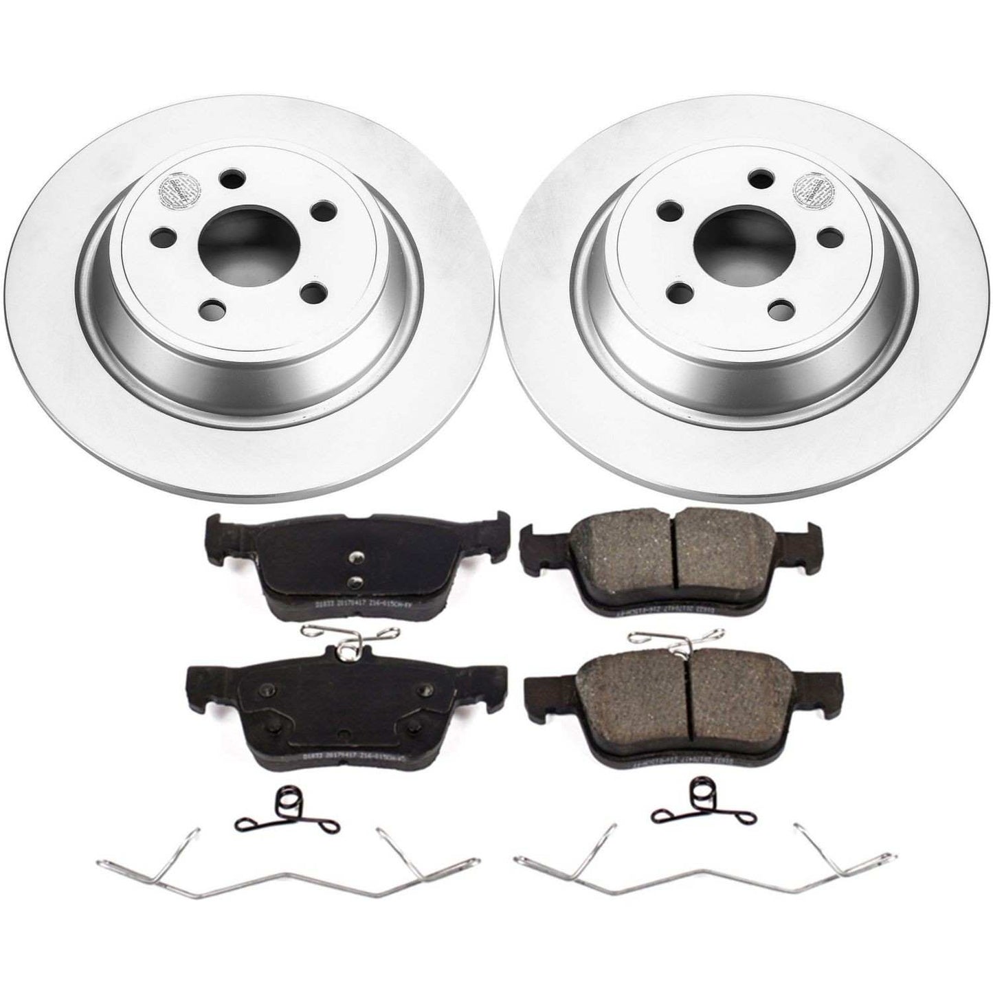 PowerStop Power Stop 17-18 Lincoln Continental Rear Z17 Evolution Geomet Coated Brake Kit CRK7417