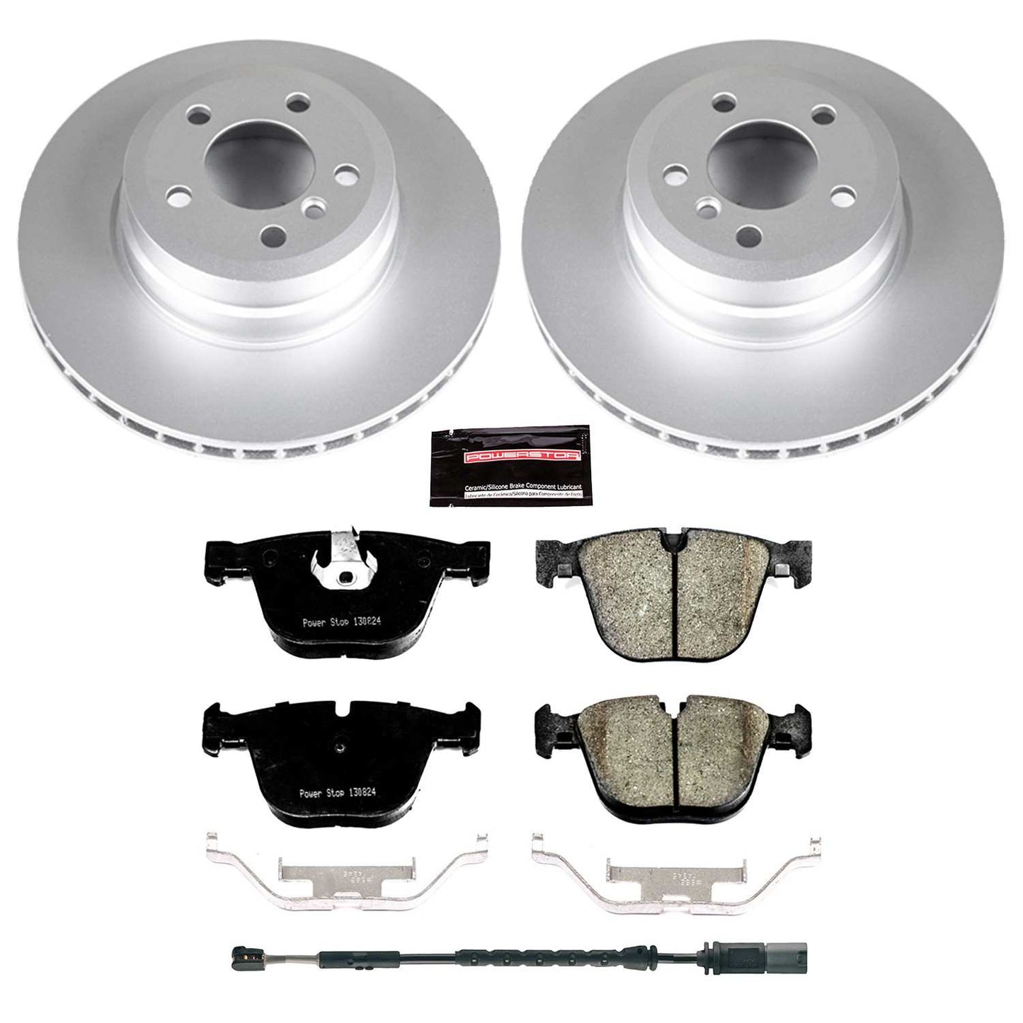 PowerStop Power Stop 16-18 BMW X5 Rear Z23 Evolution Sport Coated Brake Kit CRK7430
