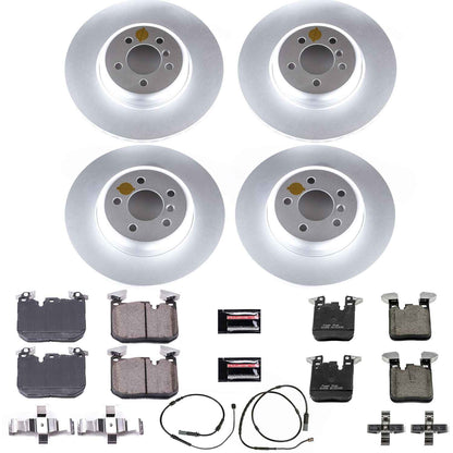 PowerStop Power Stop 12-15 BMW 335i Front & Rear Z23 Evolution Sport Coated Brake Kit CRK7436