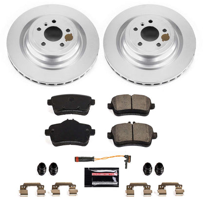 PowerStop Power Stop 17-18 Mercedes-Benz GLS450 Rear Z23 Evolution Sport Coated Brake Kit CRK7448