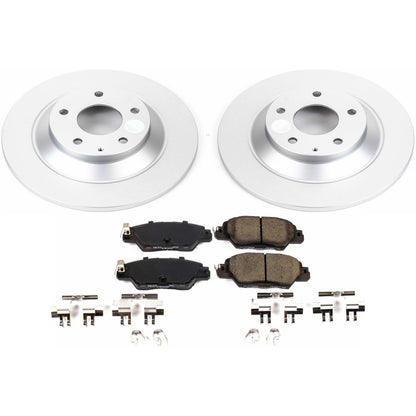 PowerStop Power Stop 16-18 Mazda CX-5 Rear Z17 Evolution Geomet Coated Brake Kit CRK7516