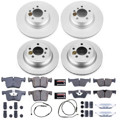 PowerStop Power Stop 13-14 BMW 328i xDrive Front & Rear Z23 Evolution Sport Coated Brake Kit CRK7548