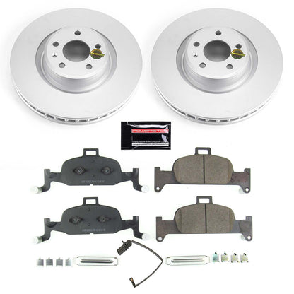 PowerStop Power Stop 17-19 Audi A4 Front Z23 Evolution Sport Coated Brake Kit CRK7648