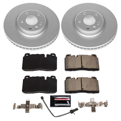 PowerStop Power Stop 14-17 Audi Q5 Front Z23 Evolution Sport Coated Brake Kit CRK7653