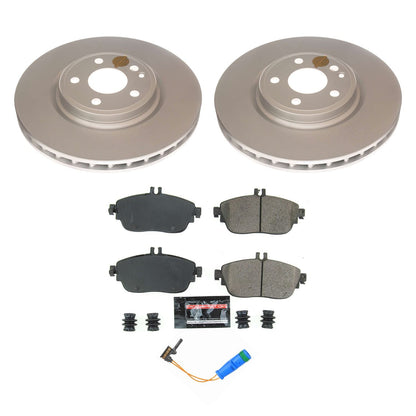 Power Stop 17-19 Infiniti QX30 Front Z17 Evolution Geomet Coated Brake Kit CRK7674