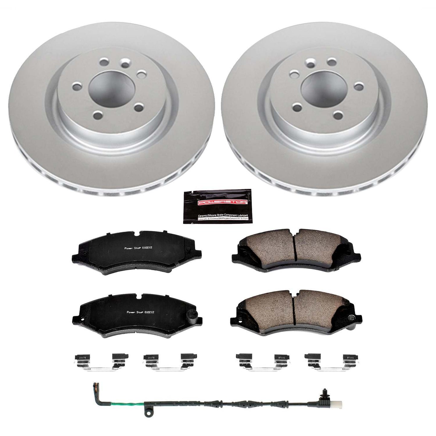 PowerStop Power Stop 11-16 Land Rover LR4 Front Z23 Evolution Sport Coated Brake Kit CRK7683