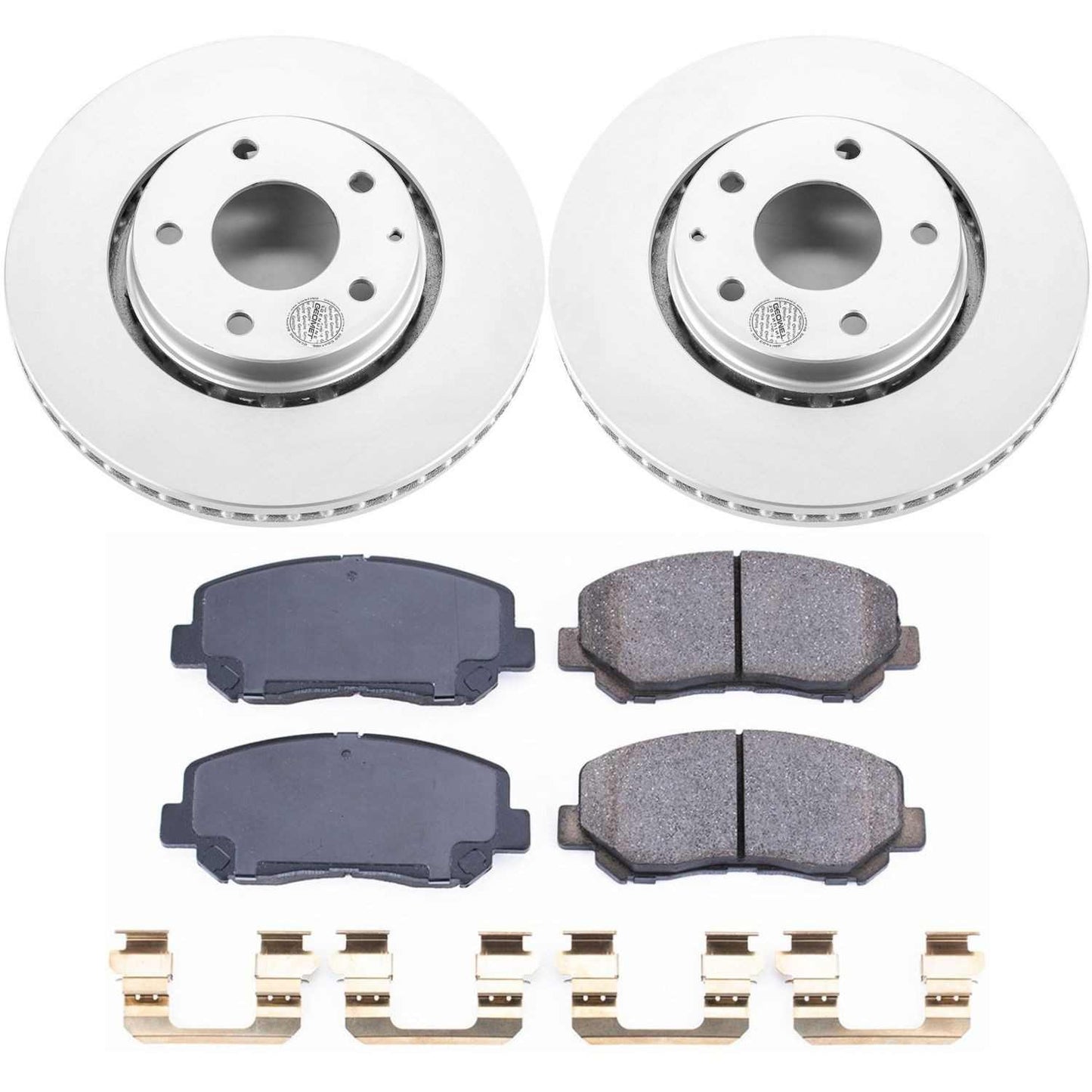 PowerStop Power Stop 16-18 Mazda CX-5 Front Z17 Evolution Geomet Coated Brake Kit CRK7689