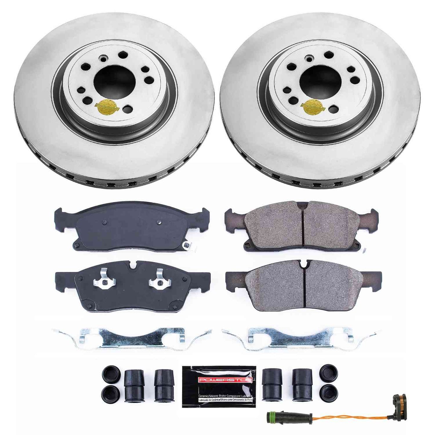PowerStop Power Stop 2015 Mercedes-Benz ML250 Front Z23 Evolution Sport Coated Brake Kit CRK7697