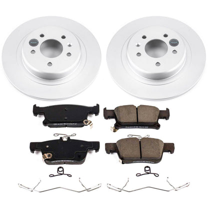 PowerStop Power Stop 16-18 Buick Envision Rear Z17 Evolution Geomet Coated Brake Kit CRK7716