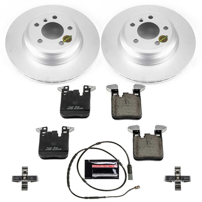PowerStop Power Stop 17-19 Buick LaCrosse Rear Z17 Evolution Geomet Coated Brake Kit CRK7717