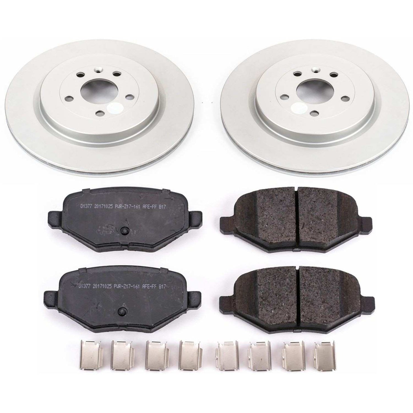 PowerStop Power Stop 18-19 Ford Flex Rear Z17 Evolution Geomet Coated Brake Kit CRK7724