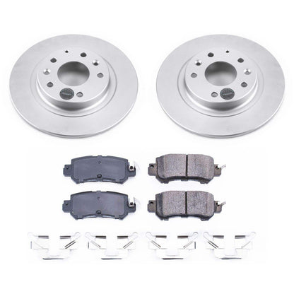 PowerStop Power Stop 16-18 Mazda CX-3 Rear Z17 Evolution Geomet Coated Brake Kit CRK7741