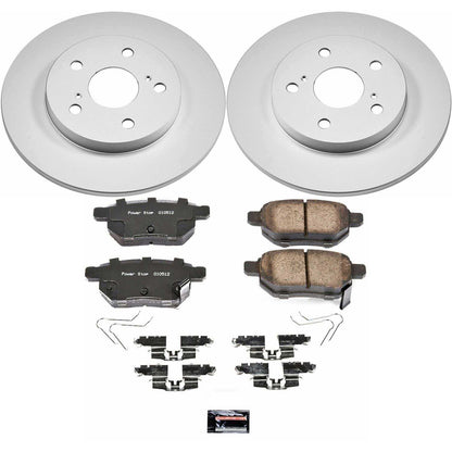 PowerStop Power Stop 2016 Scion iM Rear Z17 Evolution Geomet Coated Brake Kit CRK7753