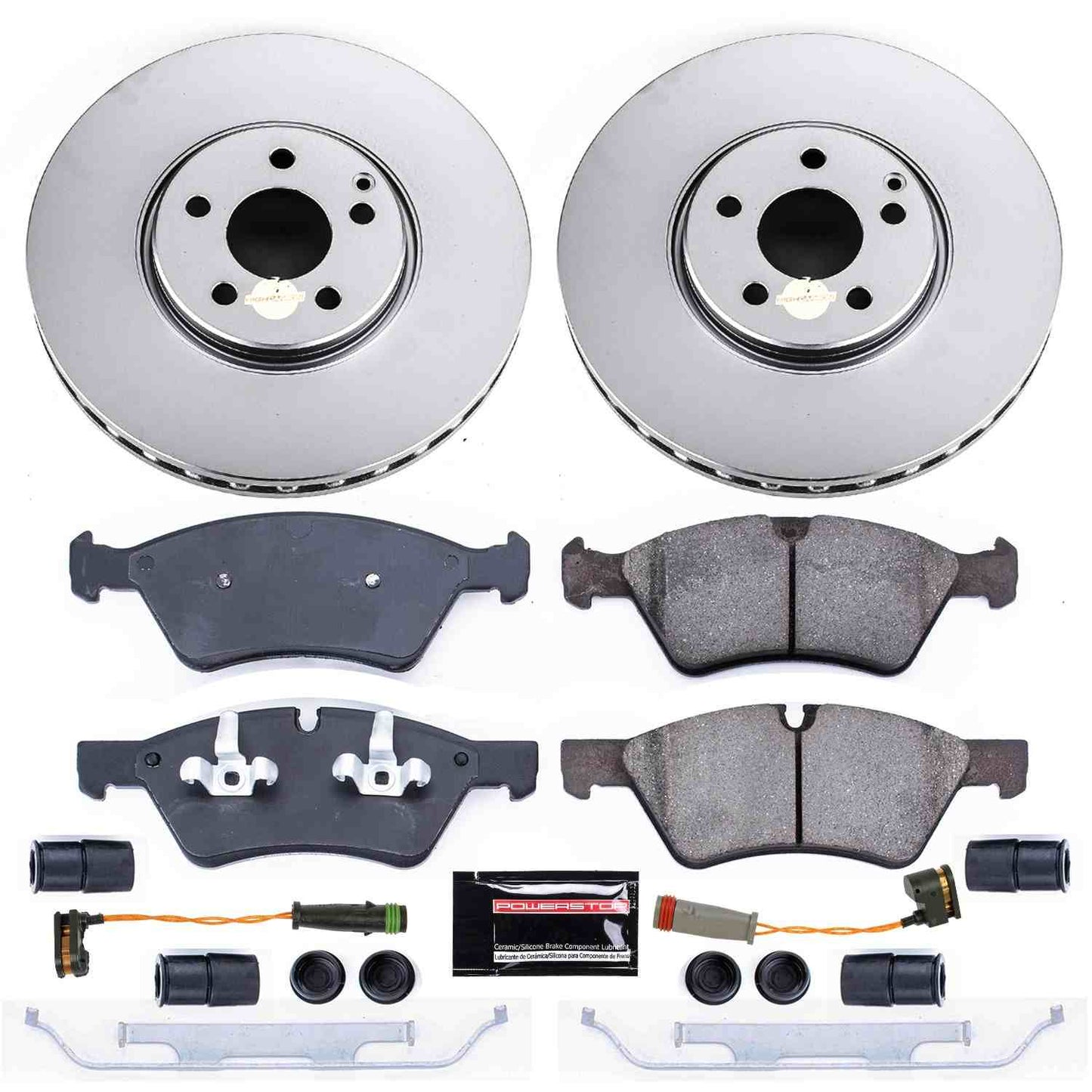 PowerStop Power Stop 2006 Mercedes-Benz E500 Front Z23 Evolution Sport Coated Brake Kit CRK7768