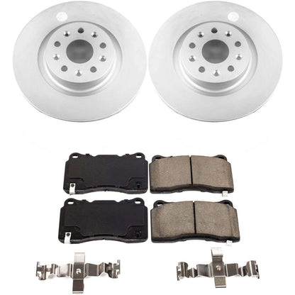 PowerStop Power Stop 16-17 Cadillac CT6 Front Z17 Evolution Geomet Coated Brake Kit CRK7777