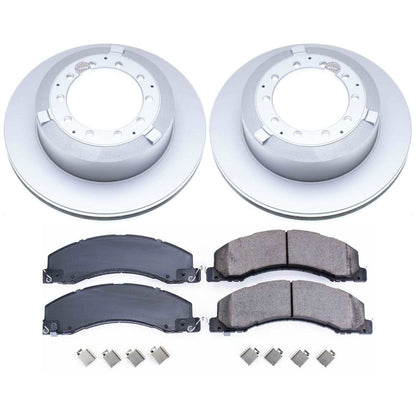 PowerStop Power Stop 13-18 Ram 4500 Rear Z17 Evolution Geomet Coated Brake Kit CRK7800