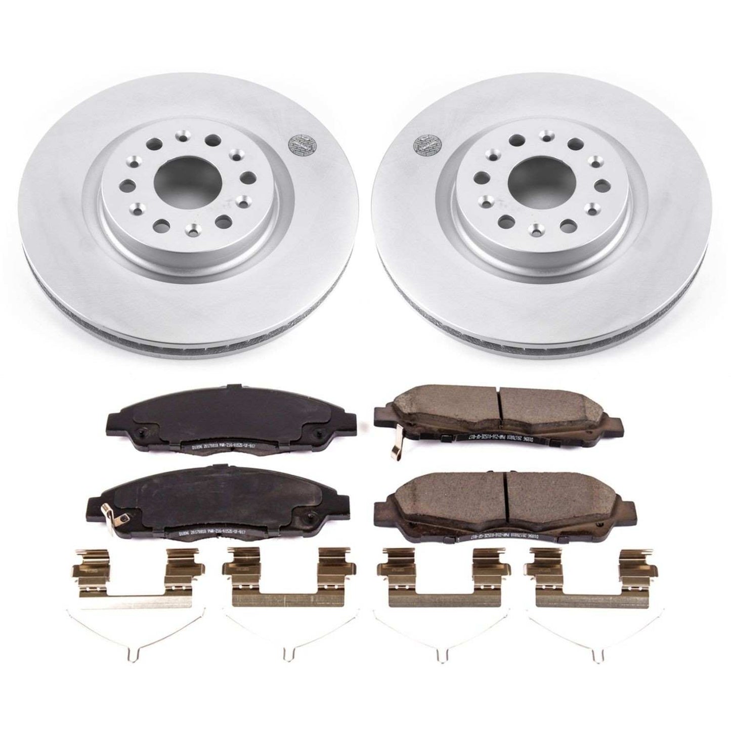 PowerStop Power Stop 17-18 Cadillac XT5 Front Z17 Evolution Geomet Coated Brake Kit CRK7883