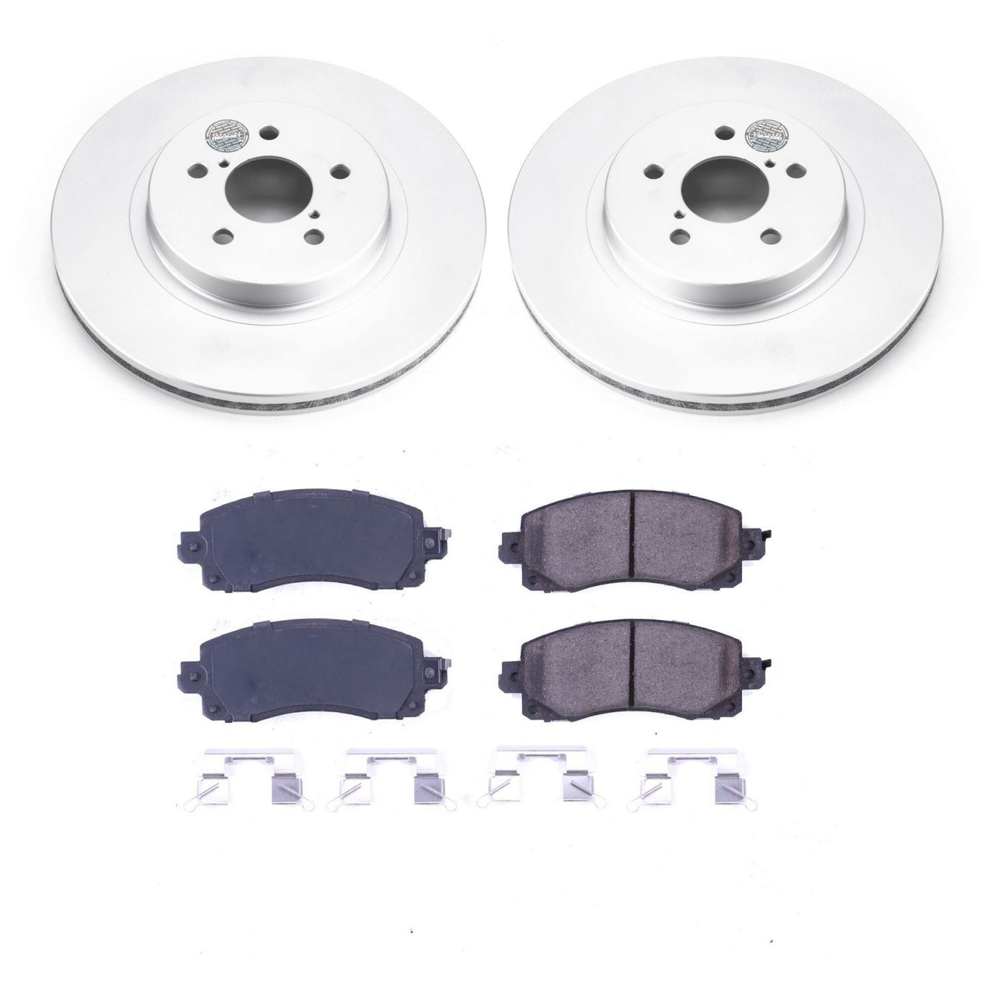 PowerStop Power Stop 18-19 Subaru Crosstrek Front Z17 Evolution Geomet Coated Brake Kit CRK7892