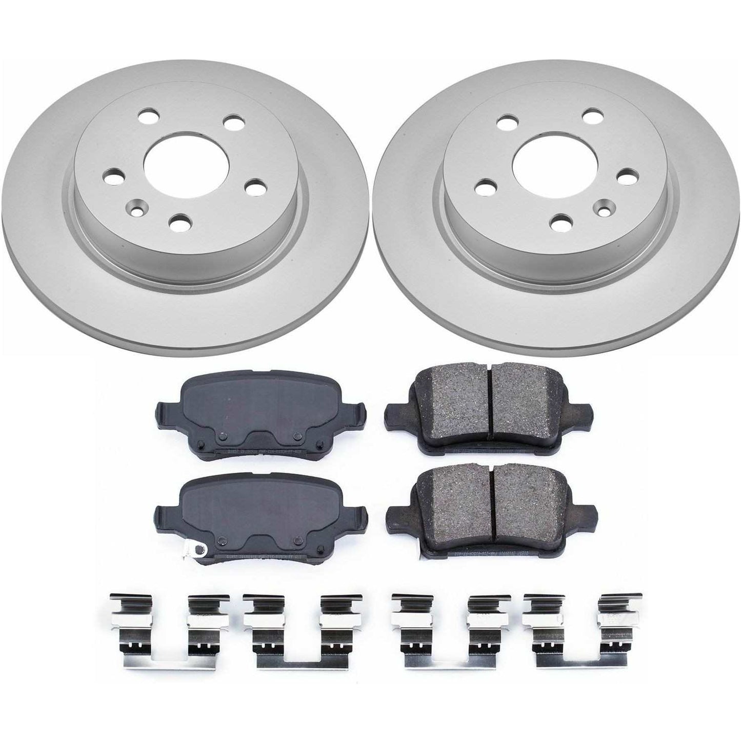 PowerStop Power Stop 2016 Chevrolet Cruze Rear Z17 Evolution Geomet Coated Brake Kit CRK7896