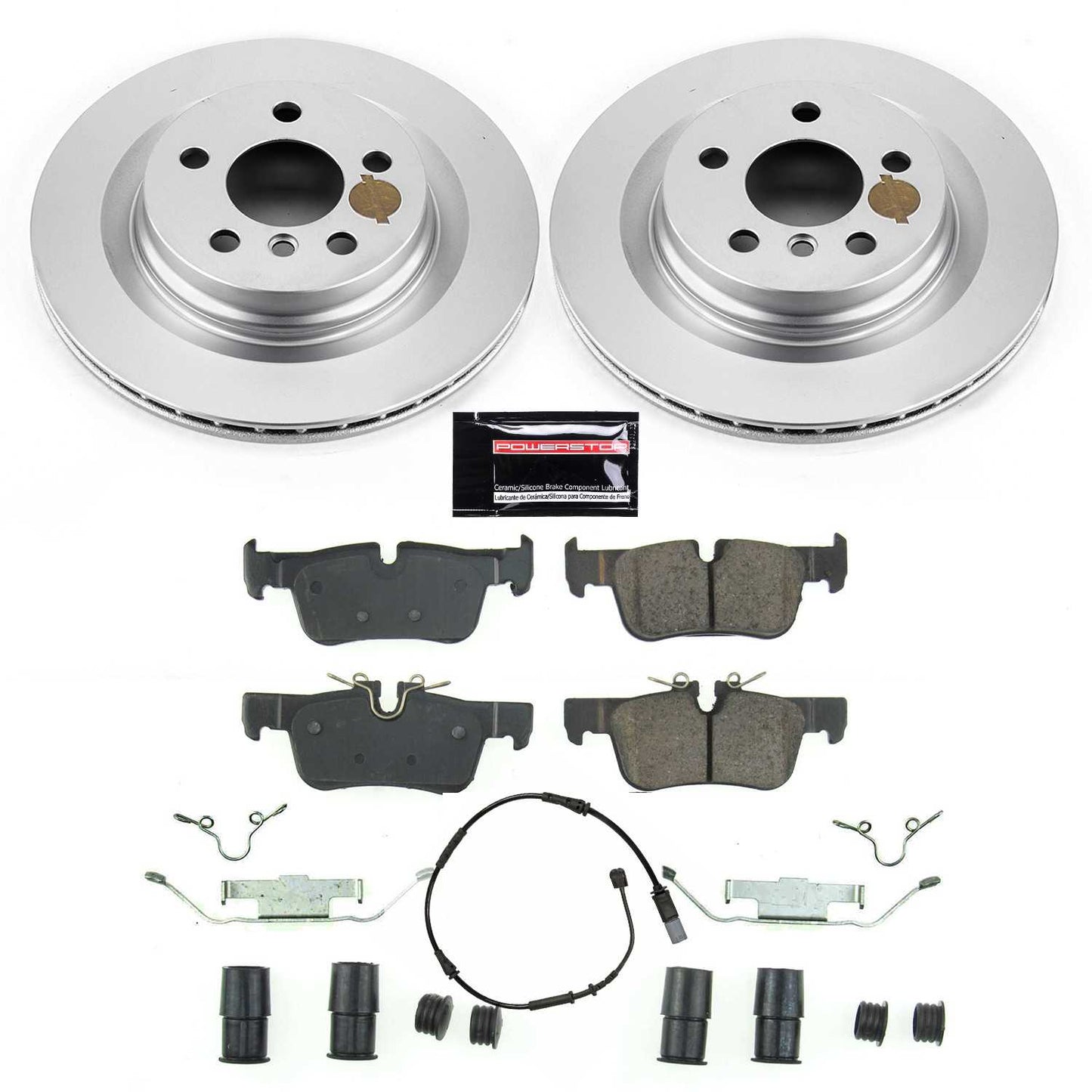 PowerStop Power Stop 16-19 BMW X1 Rear Z23 Evolution Sport Coated Brake Kit CRK7899