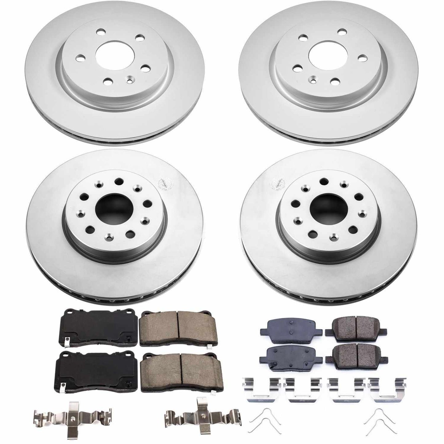 PowerStop Power Stop 16-18 Cadillac CT6 Front & Rear Z17 Evolution Geomet Coated Brake Kit CRK7908