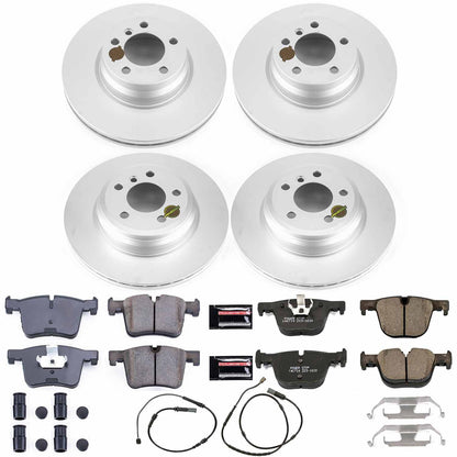 PowerStop Power Stop 2015 BMW 328i xDrive Front & Rear Z23 Evolution Sport Coated Brake Kit CRK7936