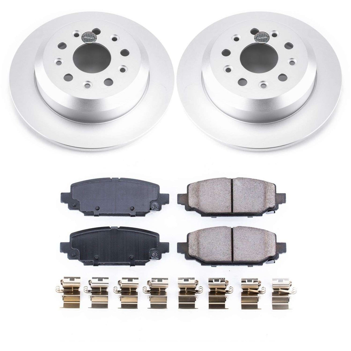 PowerStop Power Stop 18-19 Jeep Wrangler Rear Z17 Evolution Geomet Coated Brake Kit CRK7943