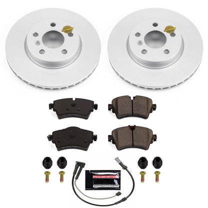 PowerStop Power Stop 16-18 Mini Cooper Clubman Front Z23 Evolution Sport Coated Brake Kit CRK7979