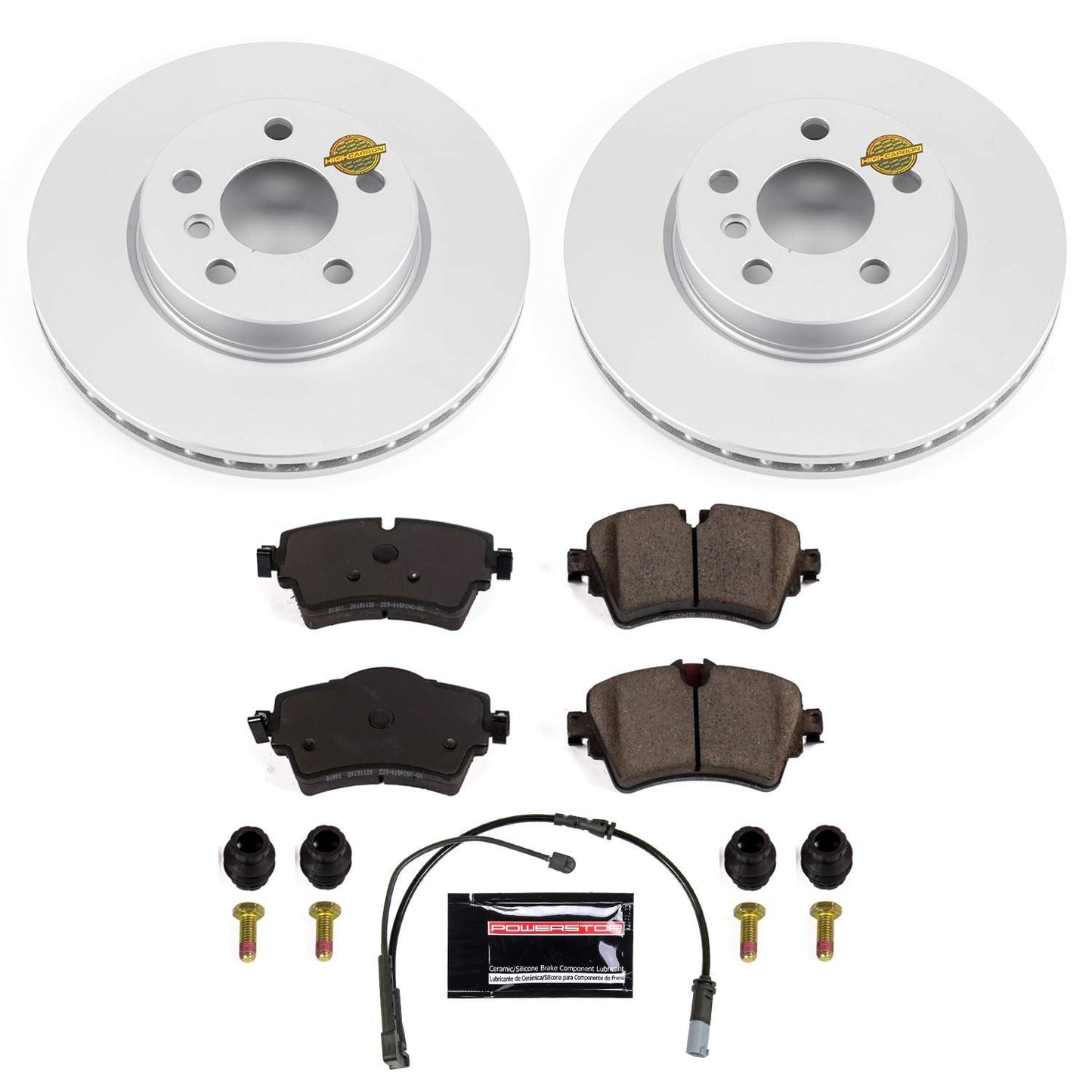 PowerStop Power Stop 14-19 Mini Cooper Front Z23 Evolution Sport Coated Brake Kit CRK7980