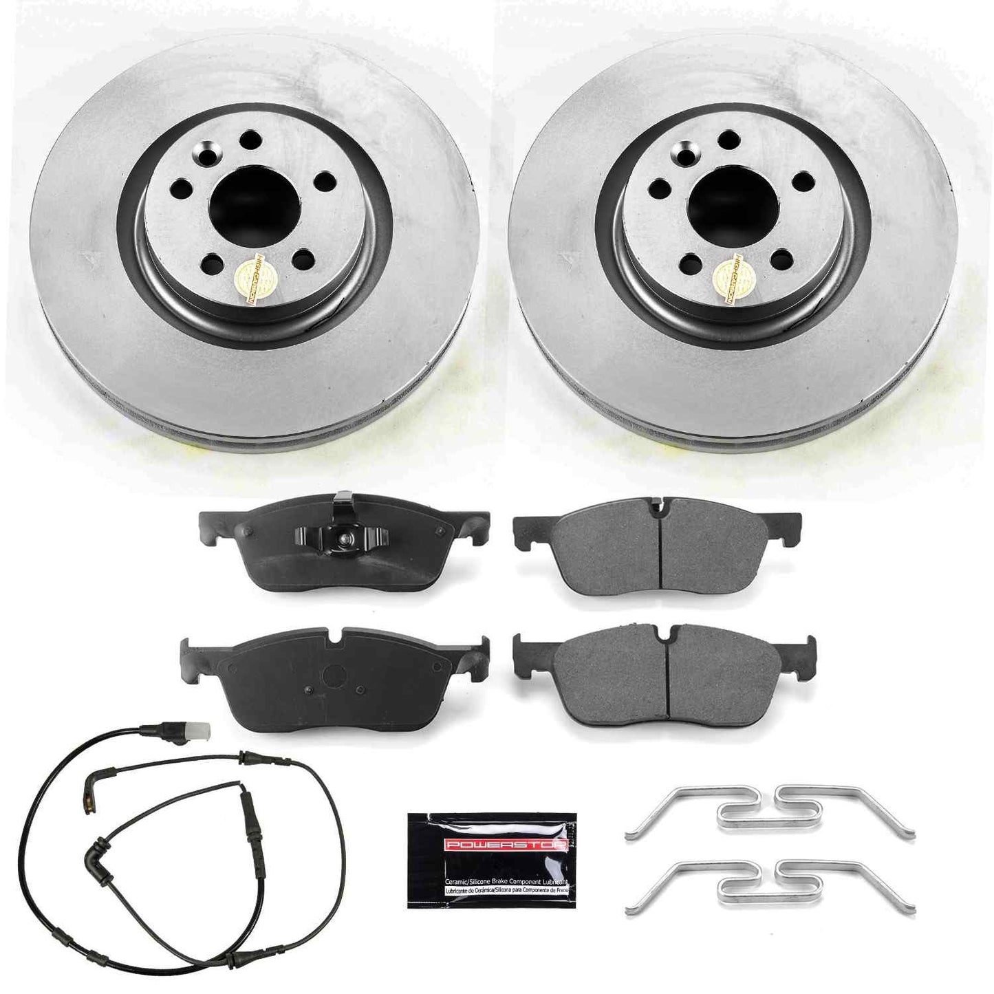 PowerStop Power Stop 15-19 Land Rover Discovery Sport Front Z23 Evolution Sport Coated Brake Kit CRK7991
