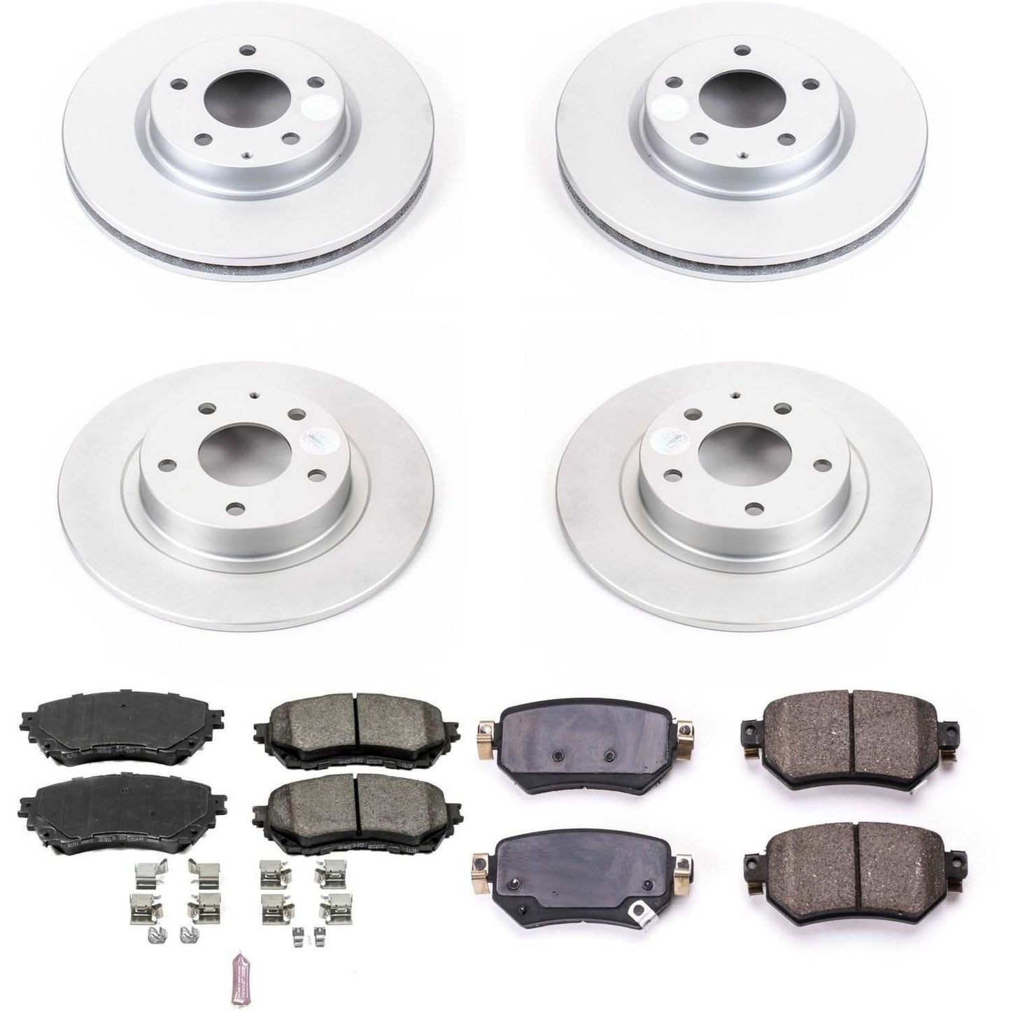 PowerStop Power Stop 16-18 Mazda 6 Front & Rear Z17 Evolution Geomet Coated Brake Kit CRK8067