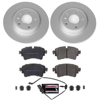 PowerStop Power Stop 2019 Audi A4 Rear Z23 Evolution Sport Coated Brake Kit CRK8091