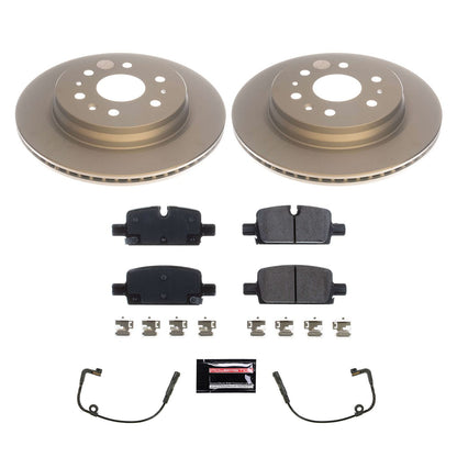 Power Stop 2019 Chevrolet Silverado 1500 Rear Z17 Evolution Geomet Coated Brake Kit CRK8173