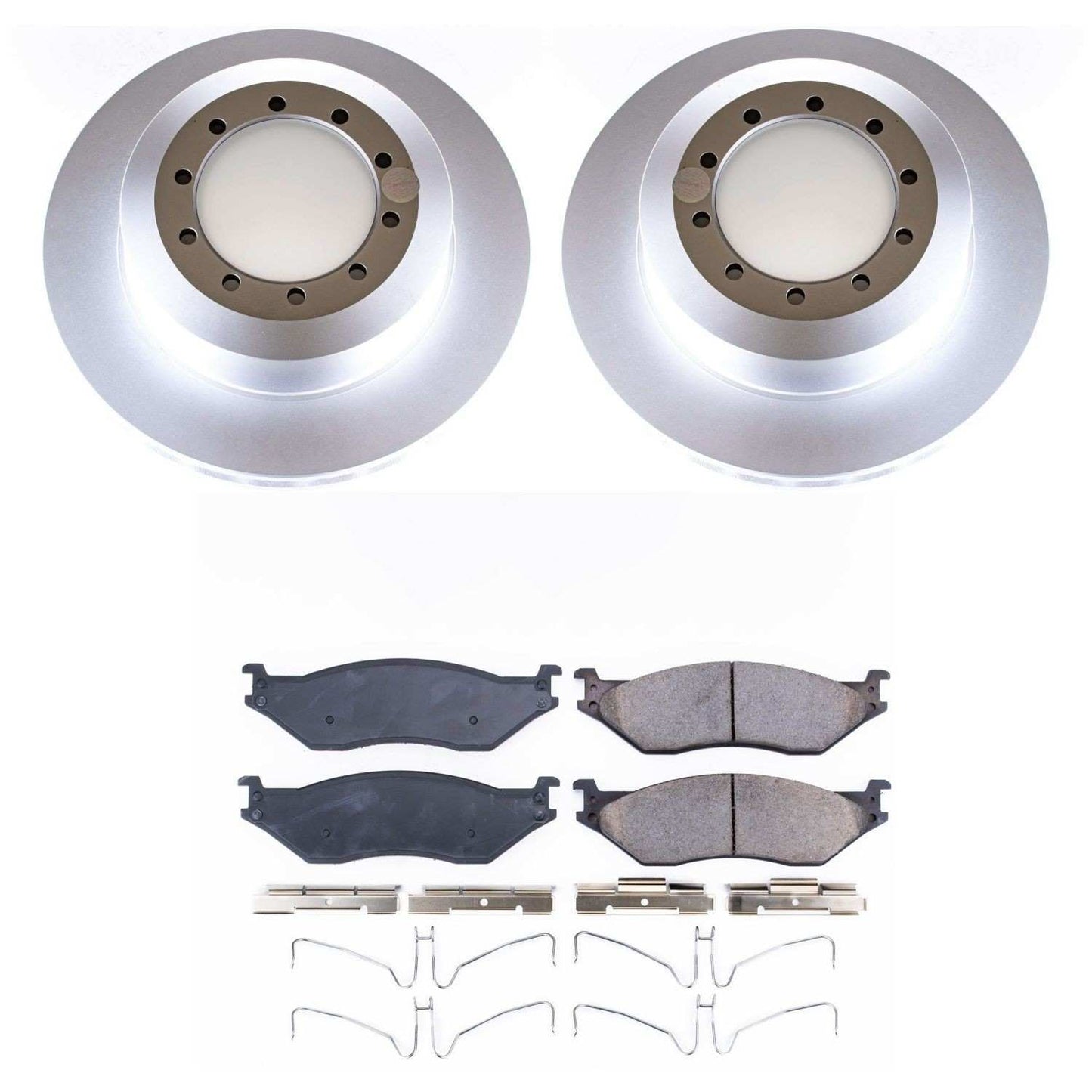 PowerStop Power Stop 07-09 Ford F53 Front or Rear Z17 Evolution Geomet Coated Brake Kit CRK8179