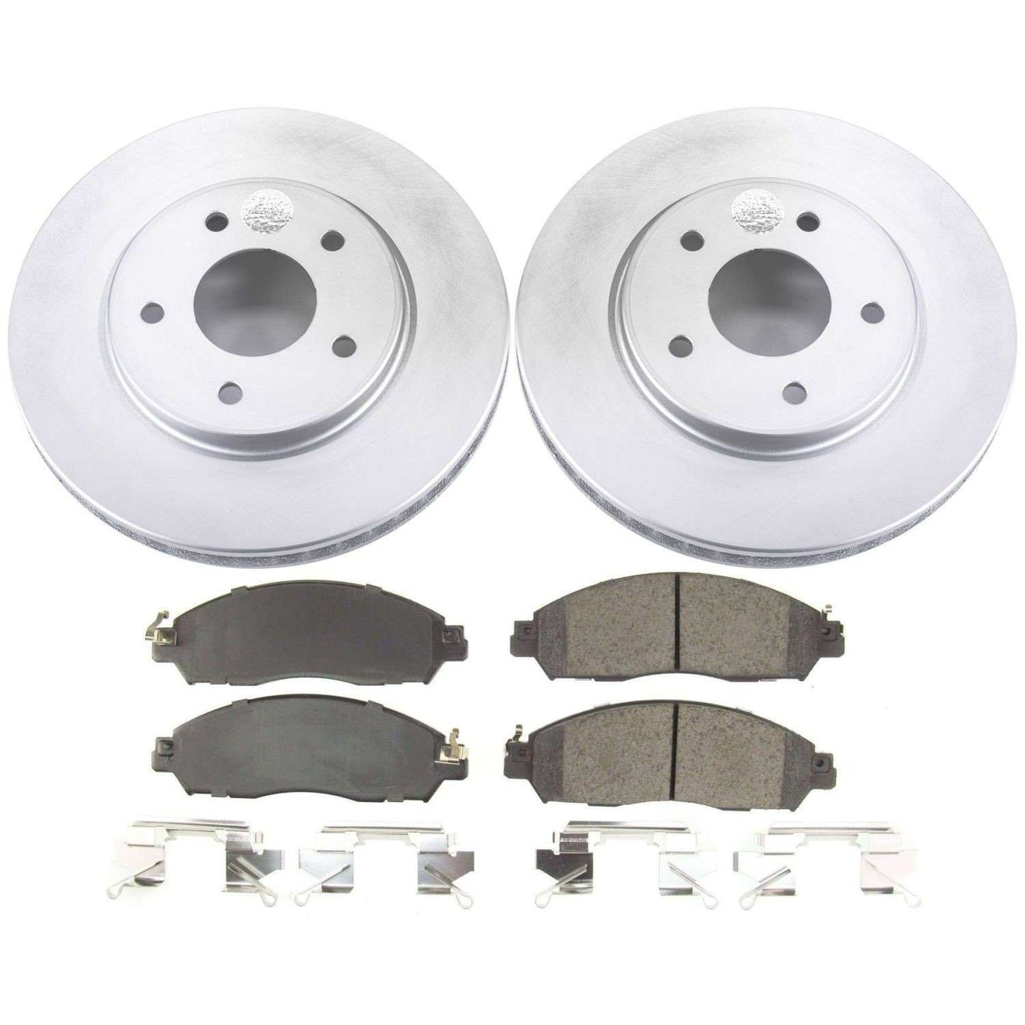 PowerStop Power Stop 18-19 Nissan Leaf Front Z17 Evolution Geomet Coated Brake Kit CRK8275