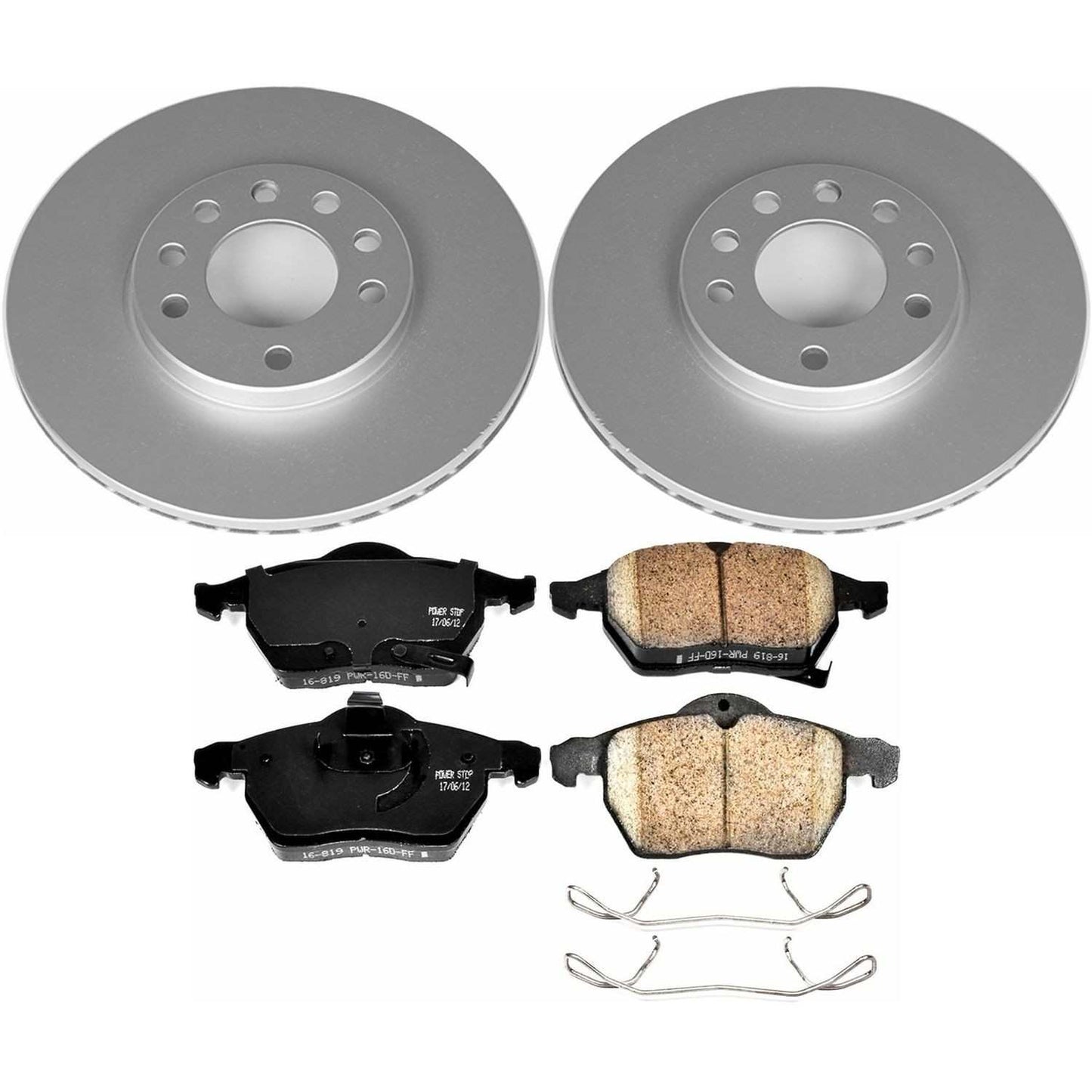 PowerStop Power Stop 99-03 Saab 9-3 Front Z23 Evolution Sport Coated Brake Kit CRK834