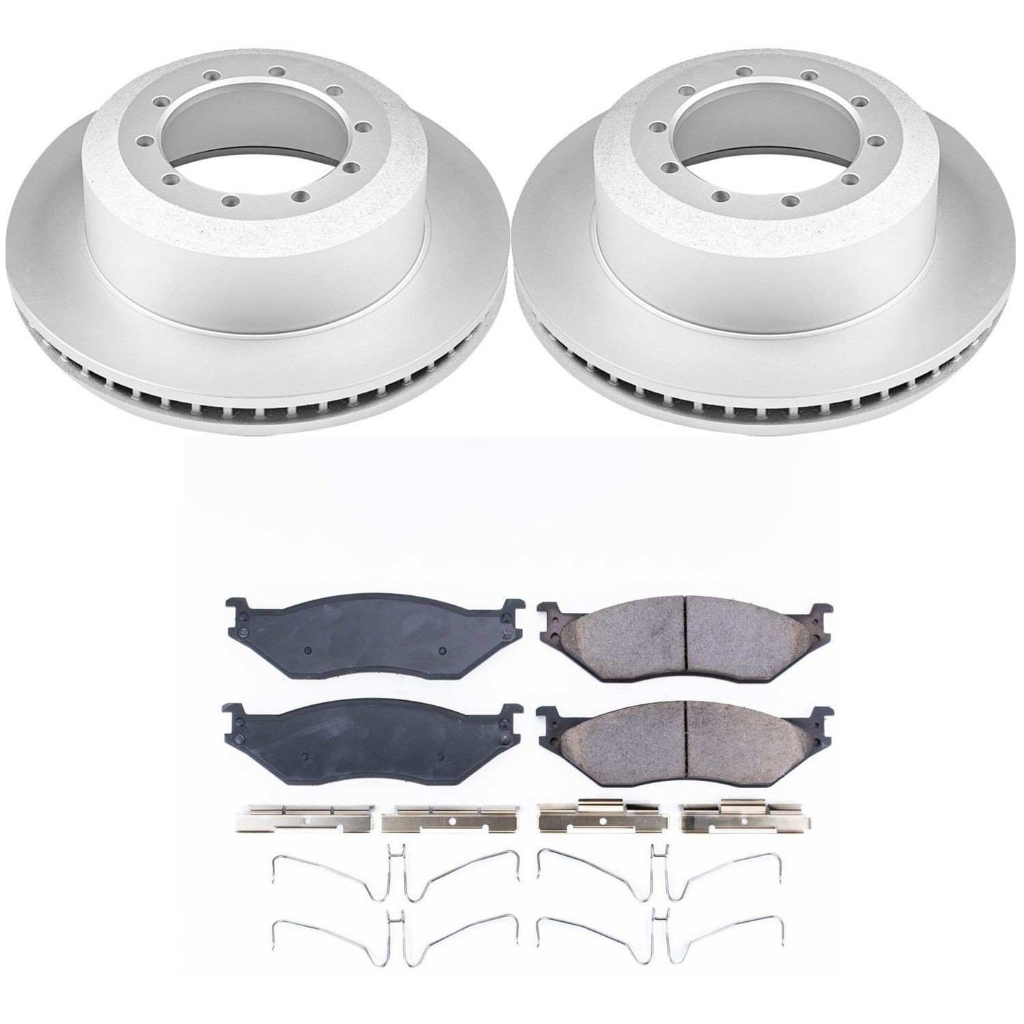 PowerStop Power Stop 06-09 Ford LCF Front & Rear Z17 Evolution Geomet Coated Brake Kit CRK8395
