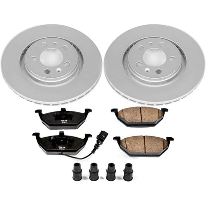 PowerStop Power Stop 99-06 Volkswagen Beetle Front Z23 Evolution Sport Coated Brake Kit CRK839
