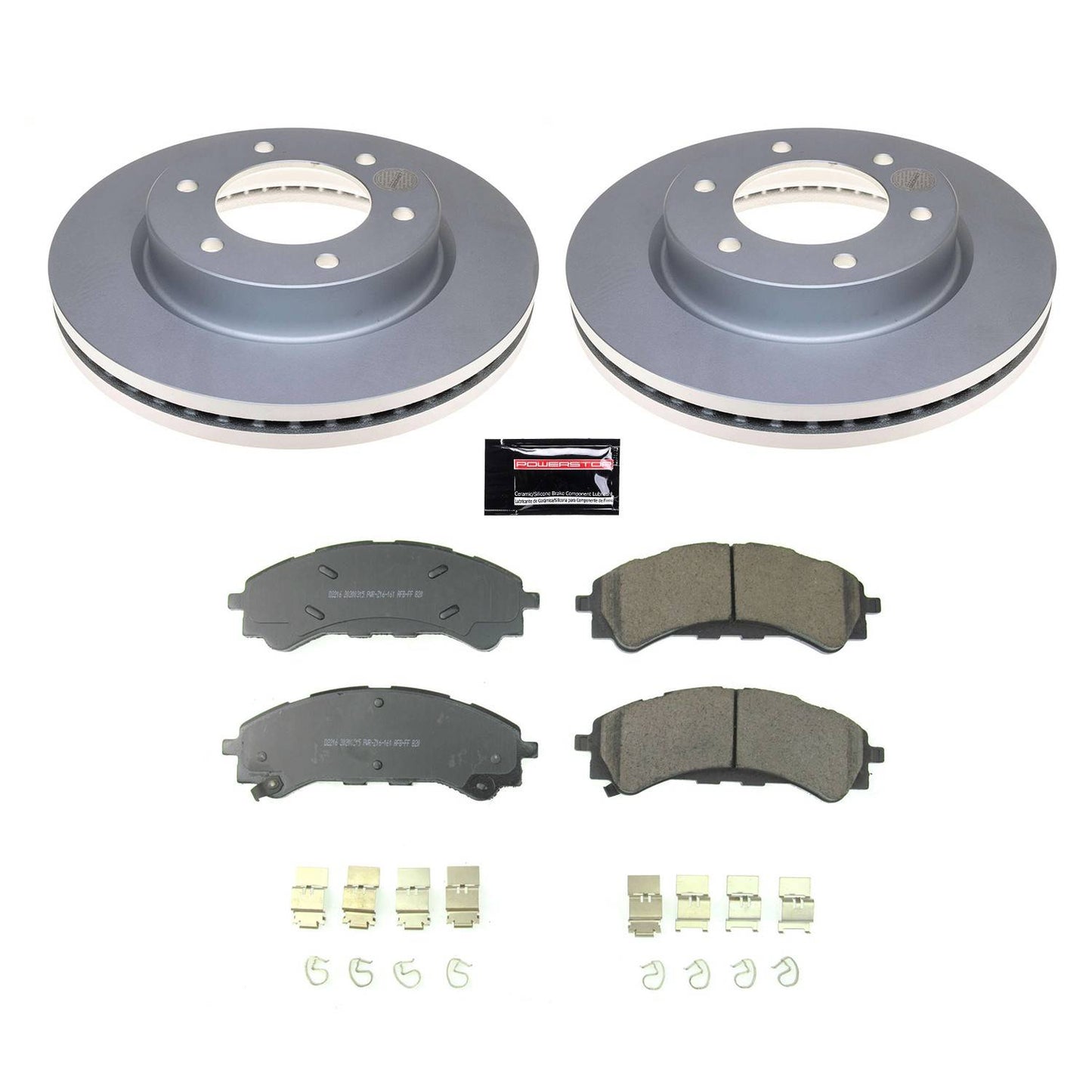 PowerStop Power Stop 19-21 Ford Ranger Front Z17 Evolution Geomet Coated Brake Kit CRK8413