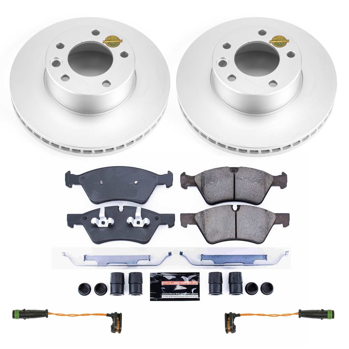 PowerStop Power Stop 05-10 Mercedes-Benz G55 AMG Front Z17 Evolution Geomet Coated Brake Kit CRK8420