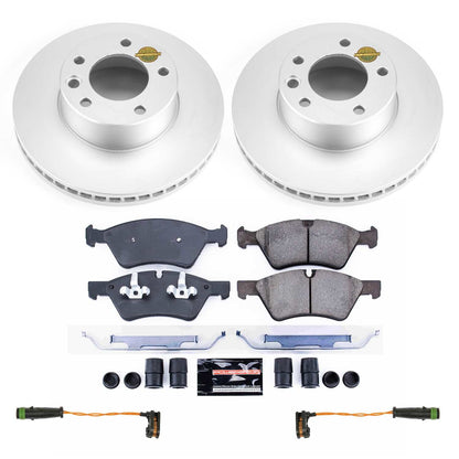 PowerStop Power Stop 05-10 Mercedes-Benz G55 AMG Front Z17 Evolution Geomet Coated Brake Kit CRK8420