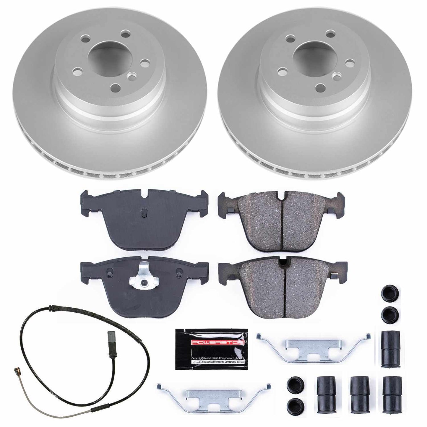 PowerStop Power Stop 2019 BMW X6 Rear Z17 Evolution Geomet Coated Brake Kit CRK8426
