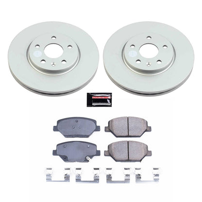 PowerStop Power Stop 19-20 Buick Envision Front Z17 Coated Brake Kit CRK8466
