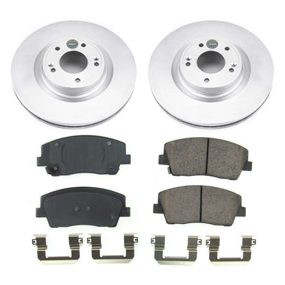 Power Stop 19-20 Genesis G70 Front Z17 Evolution Geomet Coated Brake Kit CRK8468