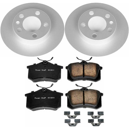 PowerStop Power Stop 99-06 Audi TT Rear Z23 Evolution Sport Coated Brake Kit CRK848